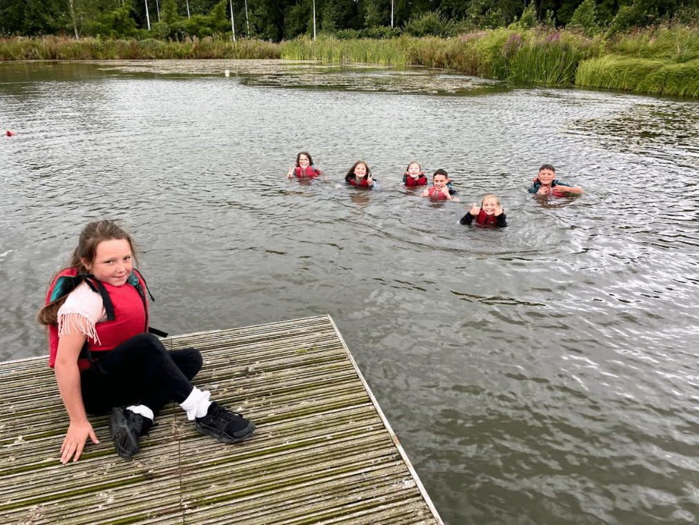 Water fun with YMCA Teesdale